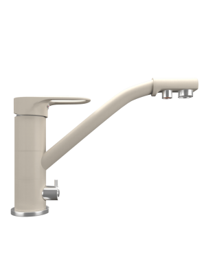 Смеситель Maunfeld MFQT-10LBG светло-бежевый