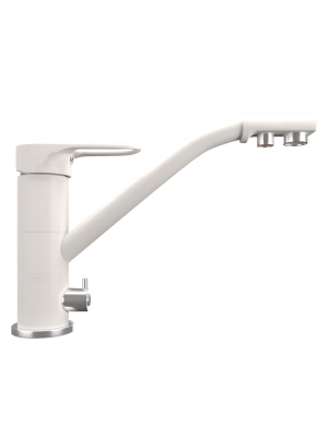 Смеситель Maunfeld MFQT-10W кремовый