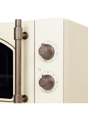 Микроволновая печь Maunfeld JFSMO.20.5.ERIB Ivory вблизи