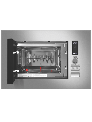 Микроволновая печь Maunfeld JBMO820GS01 Inox спереди