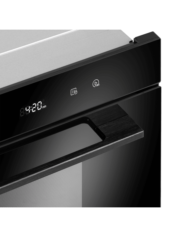 Микроволновая печь Maunfeld MBMO349DGB Black вблизи (1)