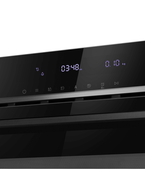 Микроволновая печь Maunfeld MBMO349GB201 Black/Inox вблизи