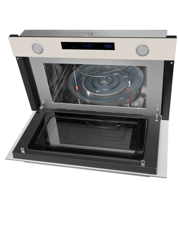 Микроволновая печь Maunfeld MBMO349GBG Beige сверху