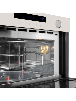 Микроволновая печь Maunfeld MBMO349GBG Beige изнутри