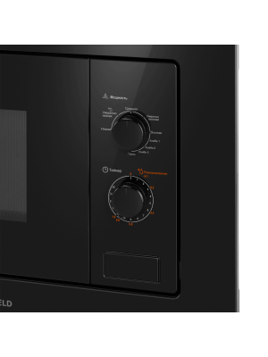Микроволновая печь Maunfeld MBMO820MGB203 Black вблизи