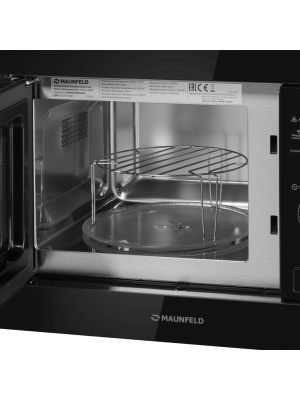 Микроволновая печь Maunfeld MBMO820MGB203 Black изнутри