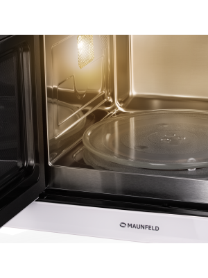 Микроволновая печь Maunfeld MBMO925SGW11 White изнутри