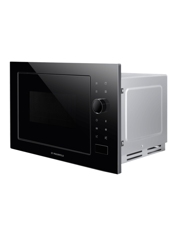 Микроволновая печь Maunfeld XBMO252GB Glossy Black под углом