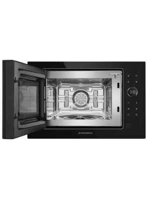 Микроволновая печь Maunfeld XBMO252GB Glossy Black спереди