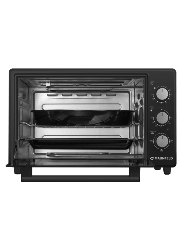 Мини-печь Maunfeld MMO-373MB01 Black изнутри