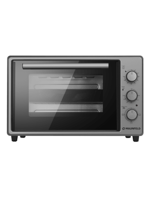 Мини-печь Maunfeld MMO-373MGR01 Inox спереди