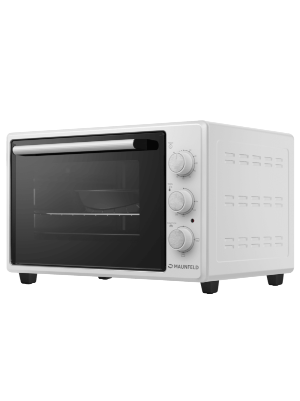 Мини-печь Maunfeld MMO-373MW01 White под углом