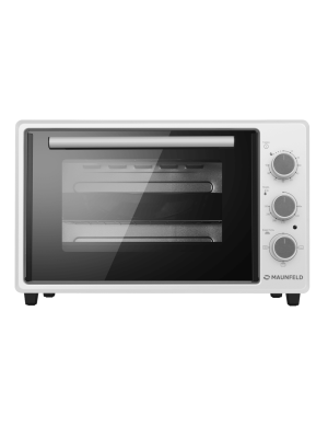 Мини-печь Maunfeld MMO-373MW01 White спереди