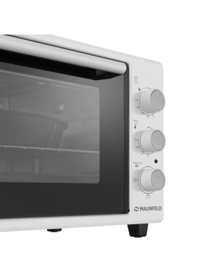 Мини-печь Maunfeld MMO-373MW01 White вблизи