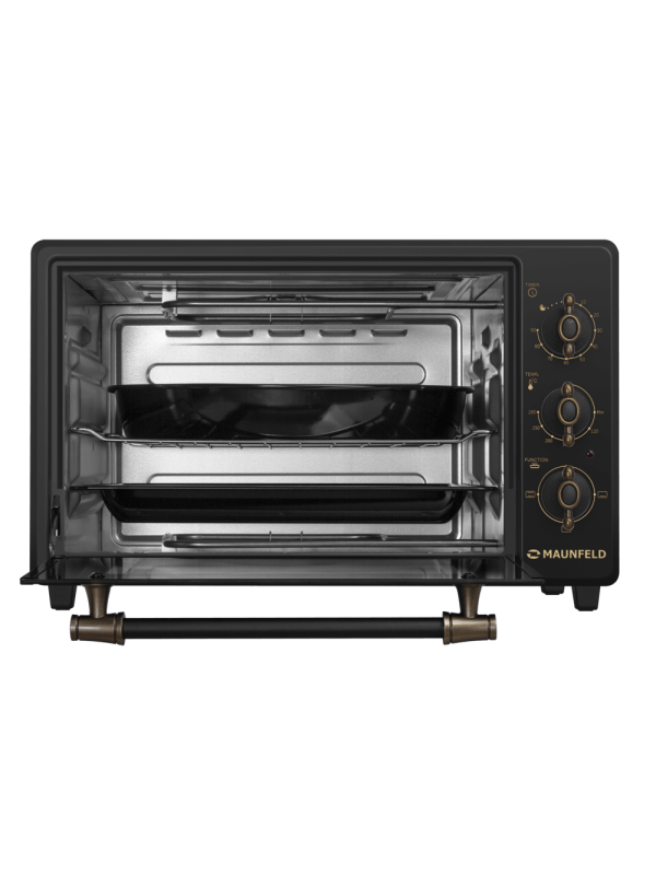 Мини-печь Maunfeld MMO-373MB02 Black изнутри