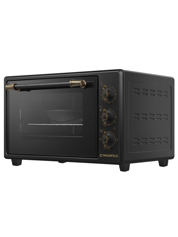 Мини-печь Maunfeld MMO-373MB02 Black под углом