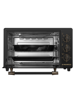 Мини-печь Maunfeld MMO-373MB02 Black изнутри