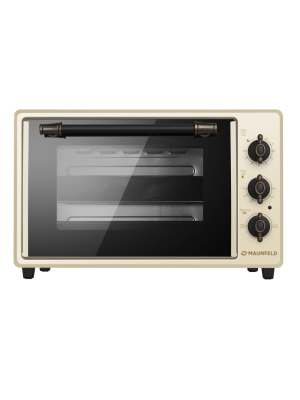 Мини-печь Maunfeld MMO-373MBG02 Beige спереди