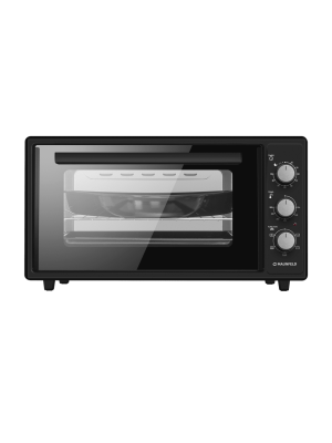 Мини-печь Maunfeld MMO-483MB01 Black спереди