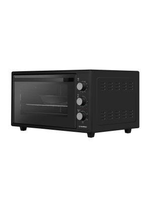 Мини-печь Maunfeld MMO-483MB01 Black сбоку