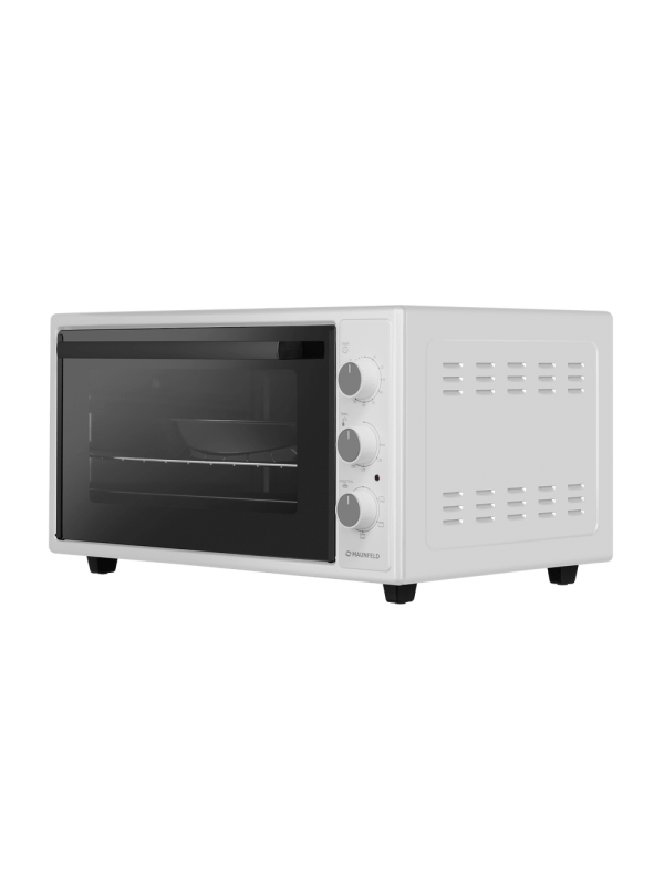 Мини-печь Maunfeld MMO-483MW01 White под углом