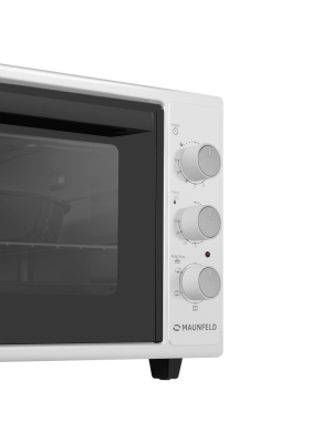 Мини-печь Maunfeld MMO-483MW01 White вблизи