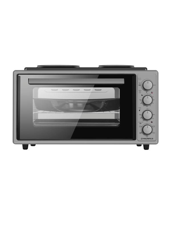 Мини-печь Maunfeld MMO-483MGR01H Grey спереди