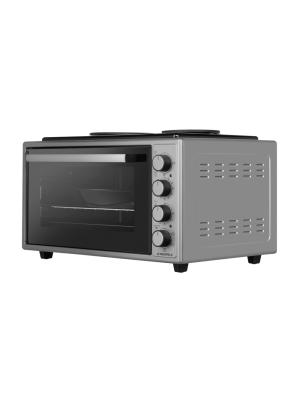 Мини-печь Maunfeld MMO-483MGR01H Grey сбоку