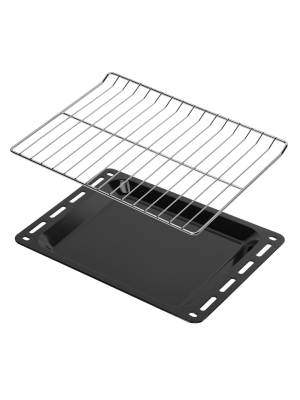 Электрический духовой шкаф HOMSair OEF606BK2 Black комплектация