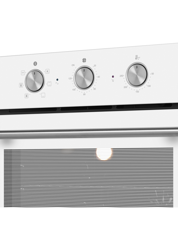 Электрический духовой шкаф HOMSair OEF606WH White механическое управление