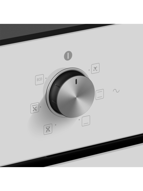 Электрический духовой шкаф HOMSair OEF606WH White вблизи