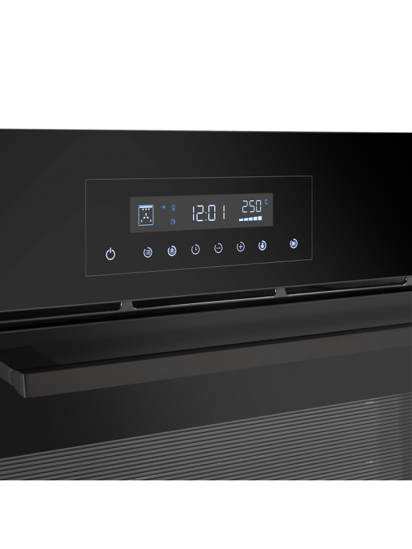 Электрический духовой шкаф HOMSair OEH6010BK2 Black дисплей