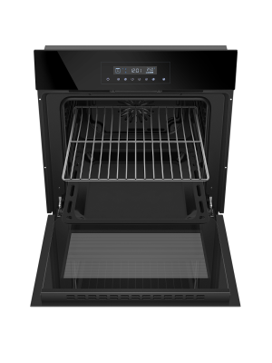 Электрический духовой шкаф HOMSair OEH6010BK2 Black спереди (1)