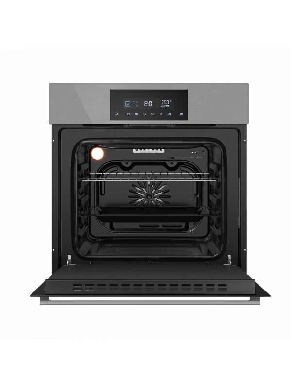 Электрический духовой шкаф HOMSair OEH6010S Inox спереди