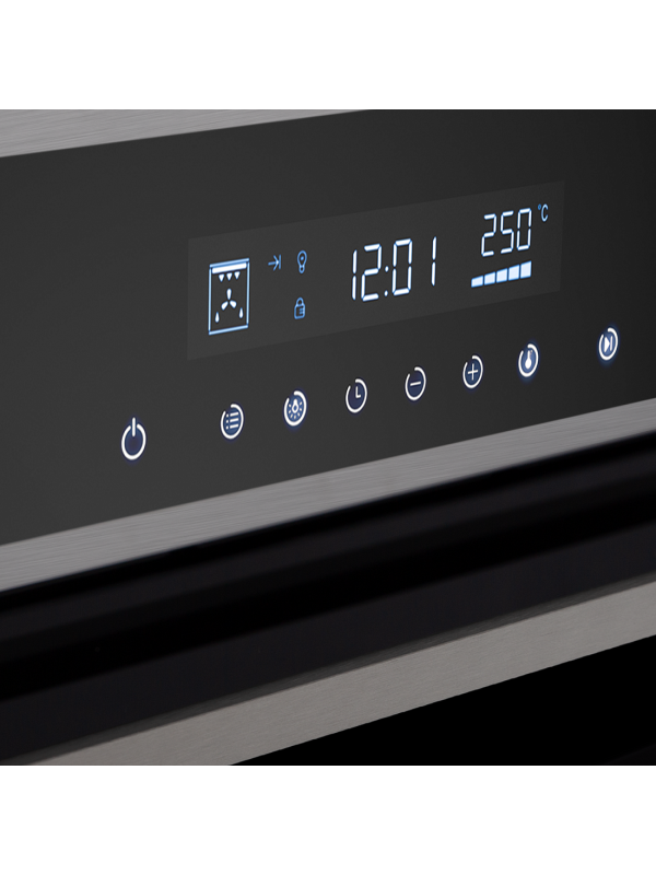 Электрический духовой шкаф HOMSair OEH6010S Inox дисплей