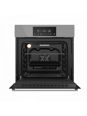 Электрический духовой шкаф HOMSair OEH6010S Inox спереди