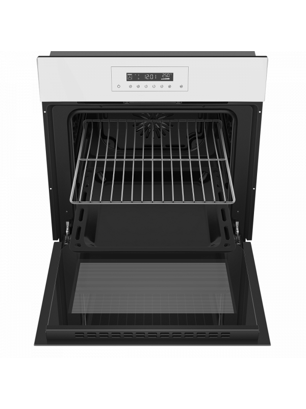 Электрический духовой шкаф HOMSair OEH6010WH White спереди (1)