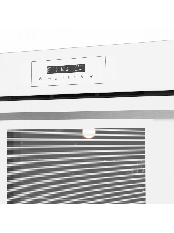 Электрический духовой шкаф HOMSair OEH6010WH White дисплей