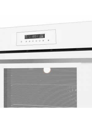 Электрический духовой шкаф HOMSair OEH6010WH White дисплей