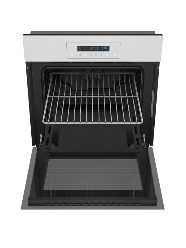 Электрический духовой шкаф HOMSair OEH606WH White спереди (1)