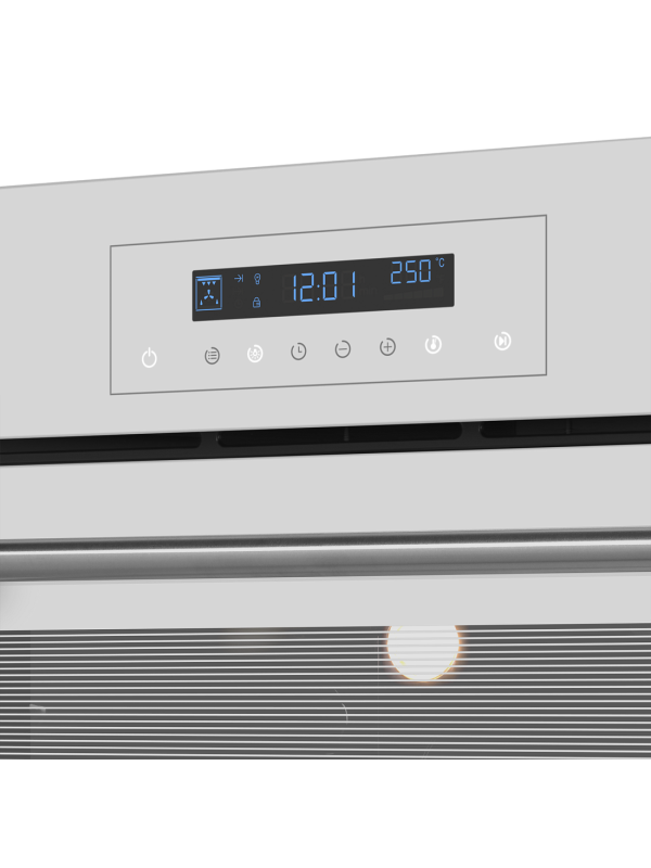 Электрический духовой шкаф HOMSair OEH606WH White вблизи