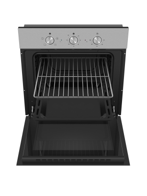 Электрический духовой шкаф HOMSair OES604S Inox спереди (1)