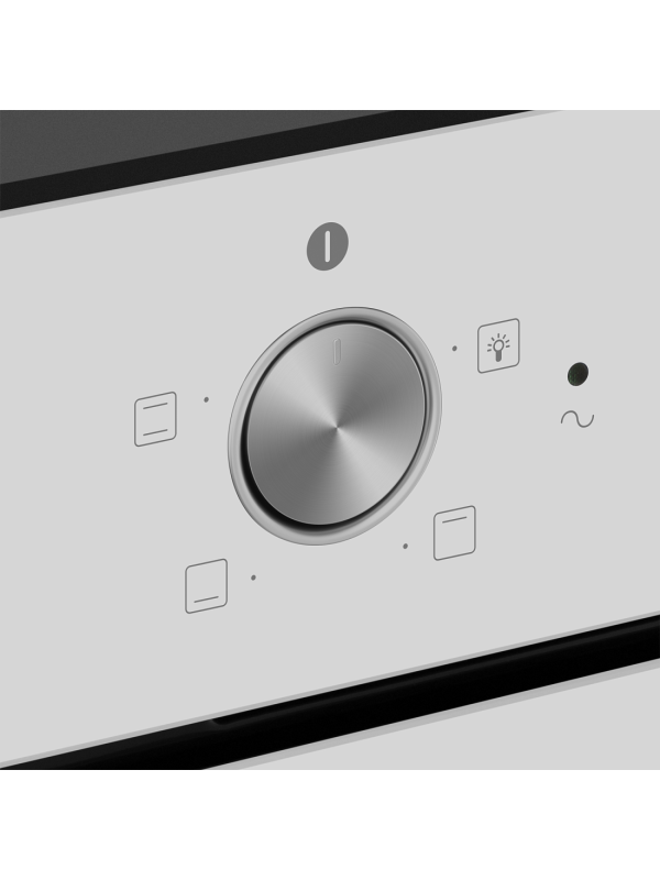 Электрический духовой шкаф HOMSair OES604WH White вблизи