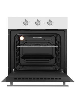 Электрический духовой шкаф HOMSair OES604WH White спереди