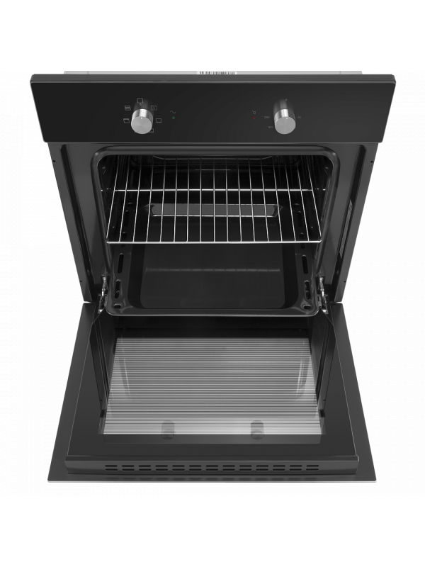 Электрический духовой шкаф HOMSair OES660BK01 Black спереди (1)