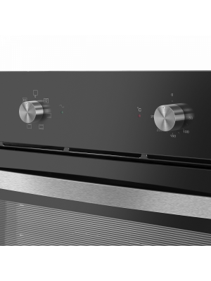 Электрический духовой шкаф HOMSair OES660BK01 Black вблизи