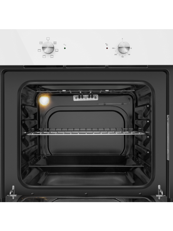 Электрический духовой шкаф HOMSair OES660WH01 White спереди