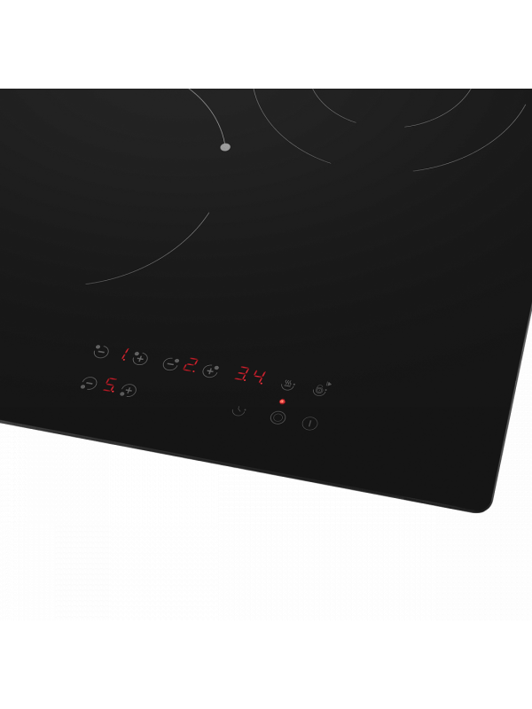 Электрическая варочная панель HOMSair HVC43DBK Black вблизи