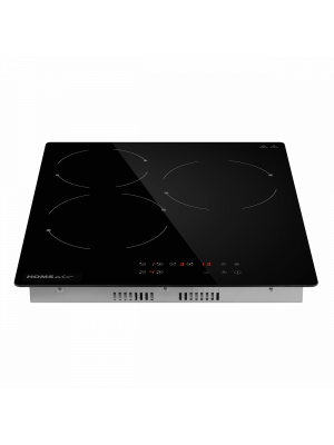 Электрическая варочная панель HOMSair HVС43BK Black спереди