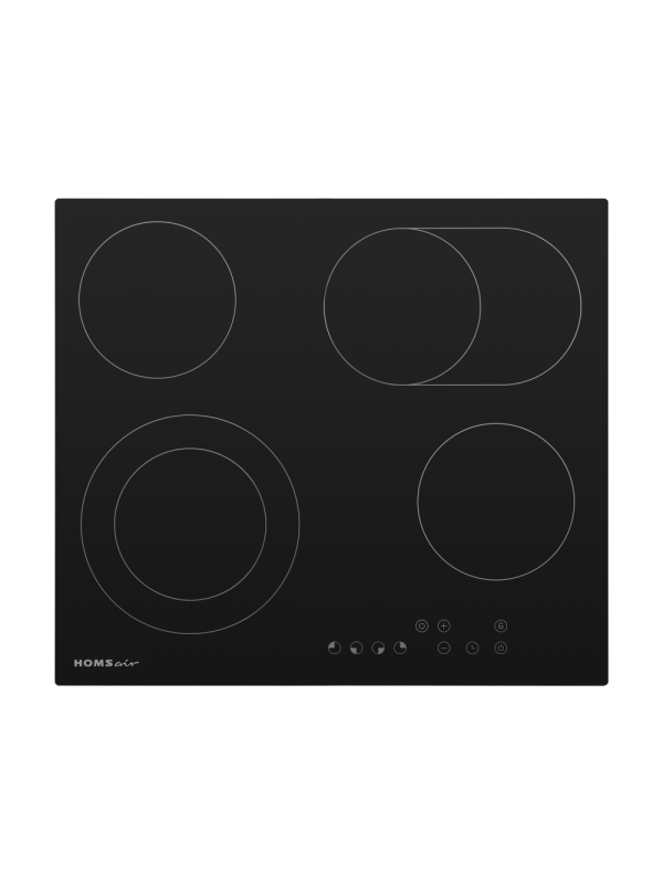 Электрическая варочная панель HOMSair HVС64SMDBK Black